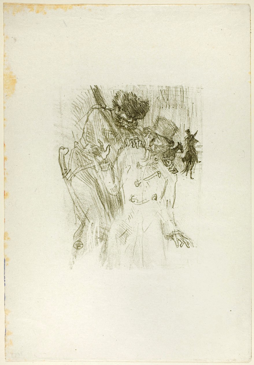 A prisão de Schlomé Fuss, de Au Pied du Sinaï de Henri de Toulouse-Lautrec