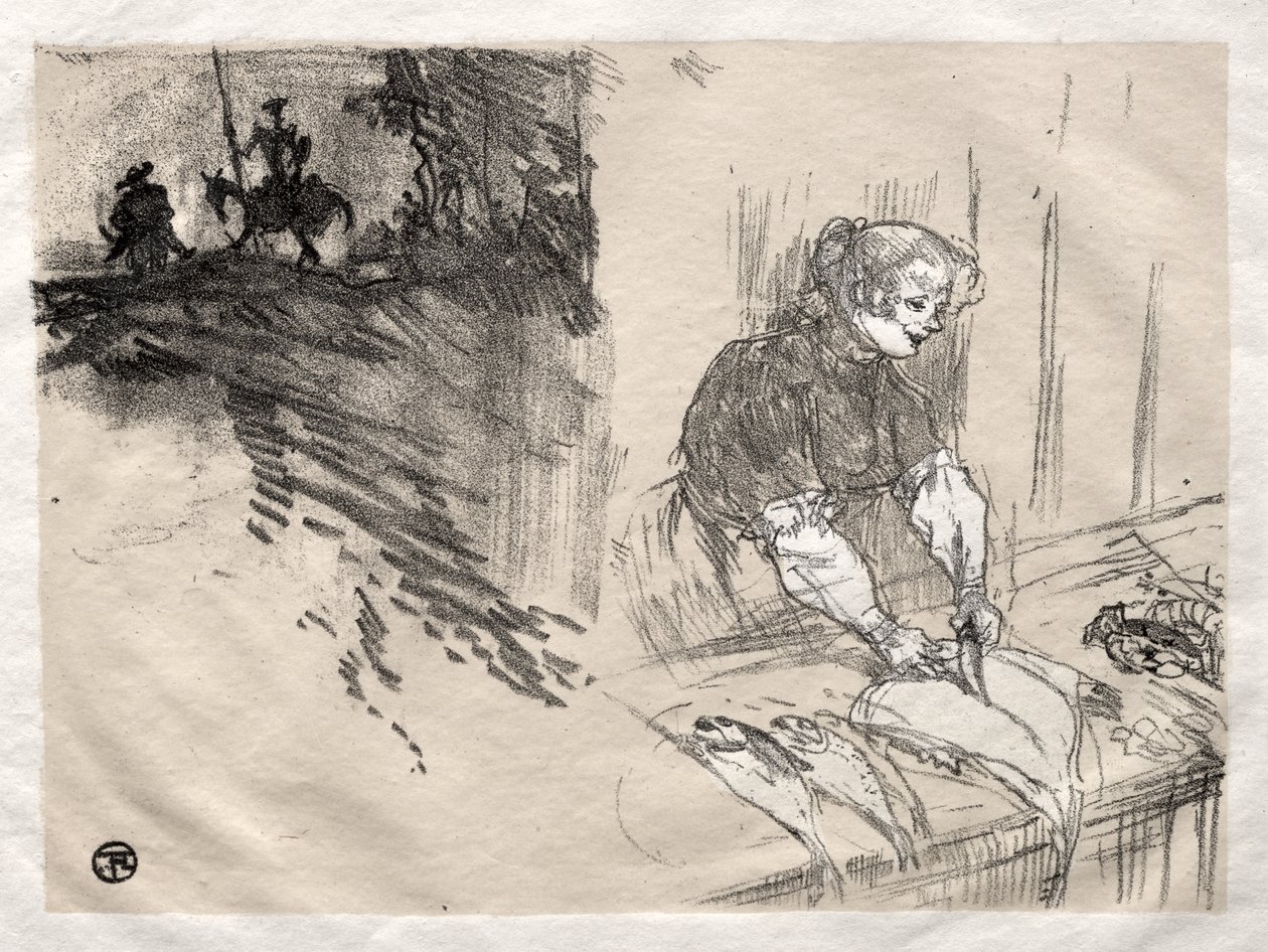 As breves alegrias: capa de Henri de Toulouse-Lautrec