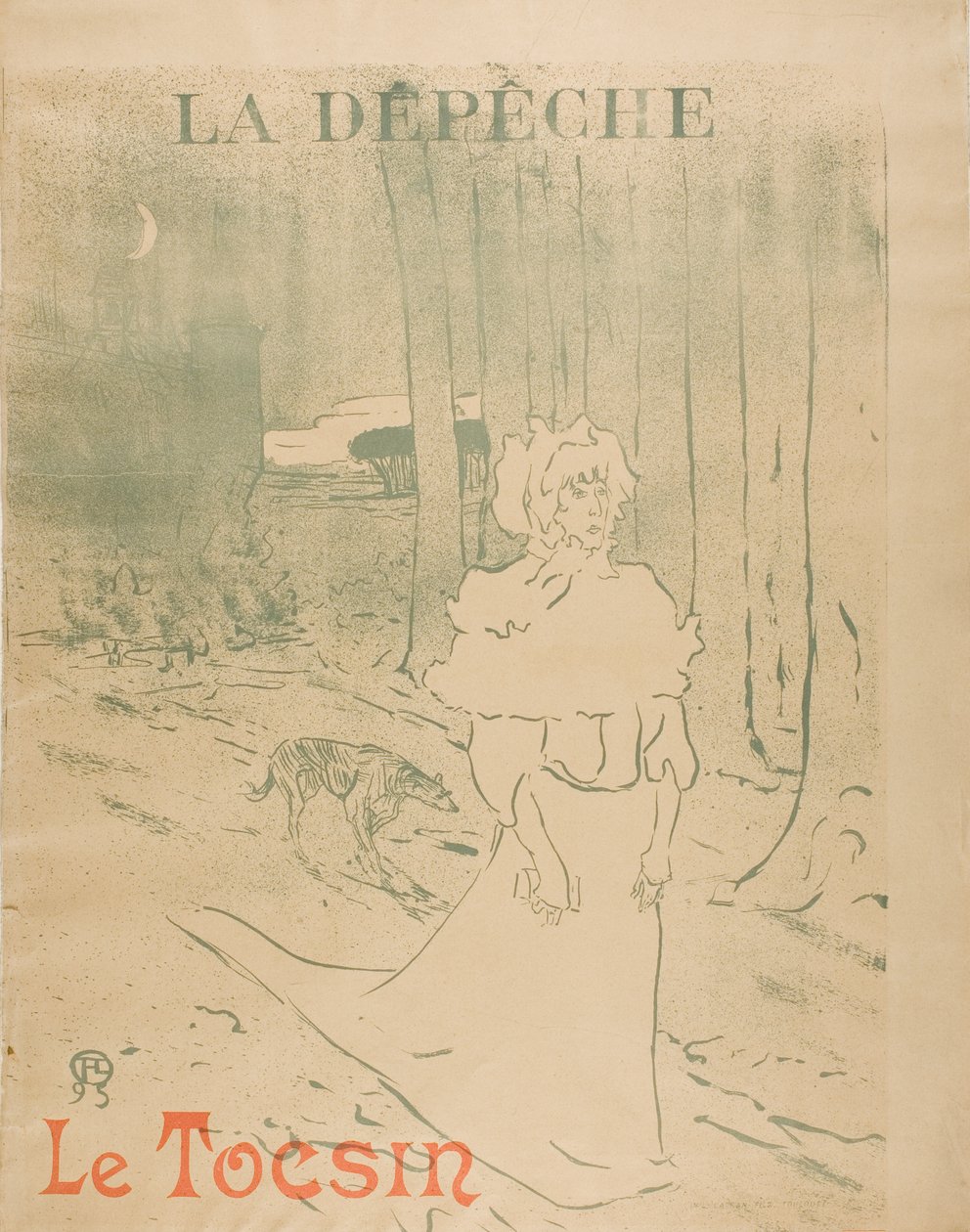 A Chatelaine, ou "Le Tocsin de Henri de Toulouse-Lautrec