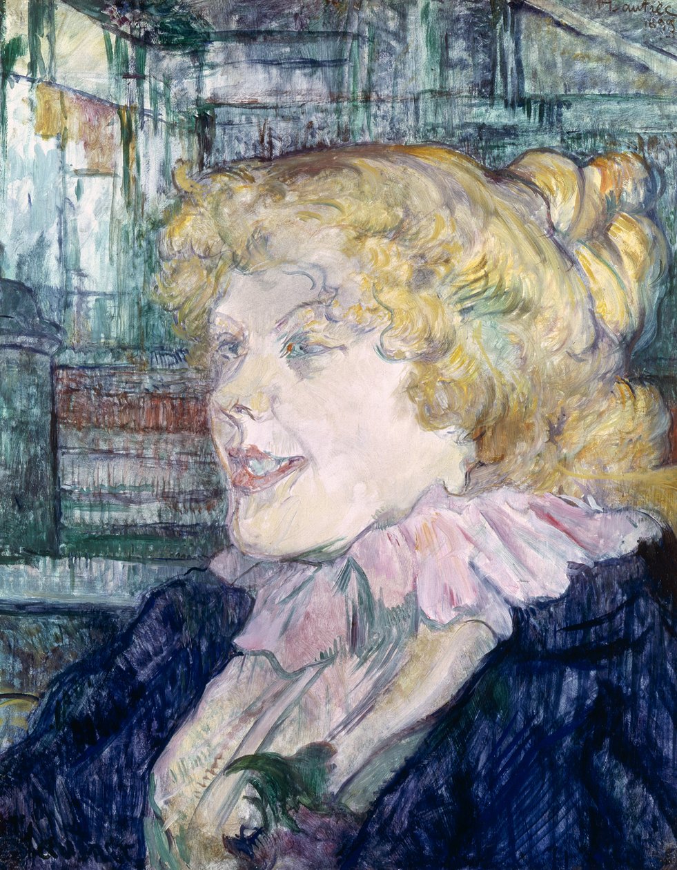 A garota inglesa de &39;The Star&39; em Le Havre de Henri de Toulouse Lautrec