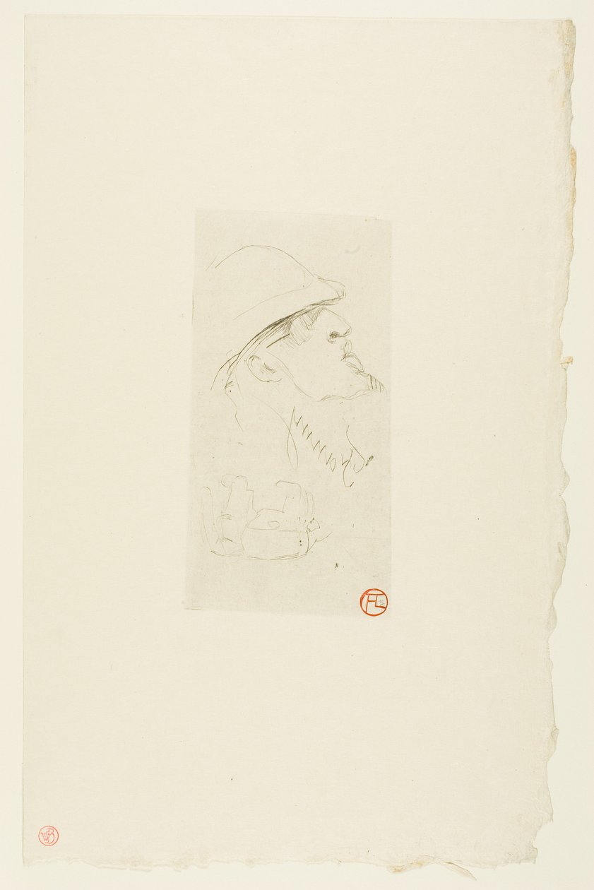 O explorador de Henri de Toulouse-Lautrec
