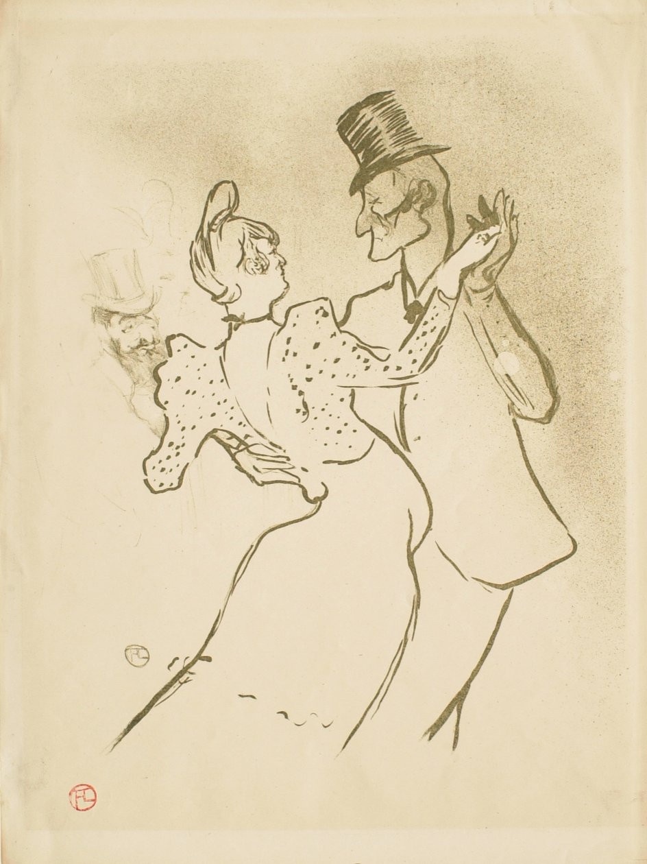 A gulosa (La Goulue) de Henri de Toulouse-Lautrec
