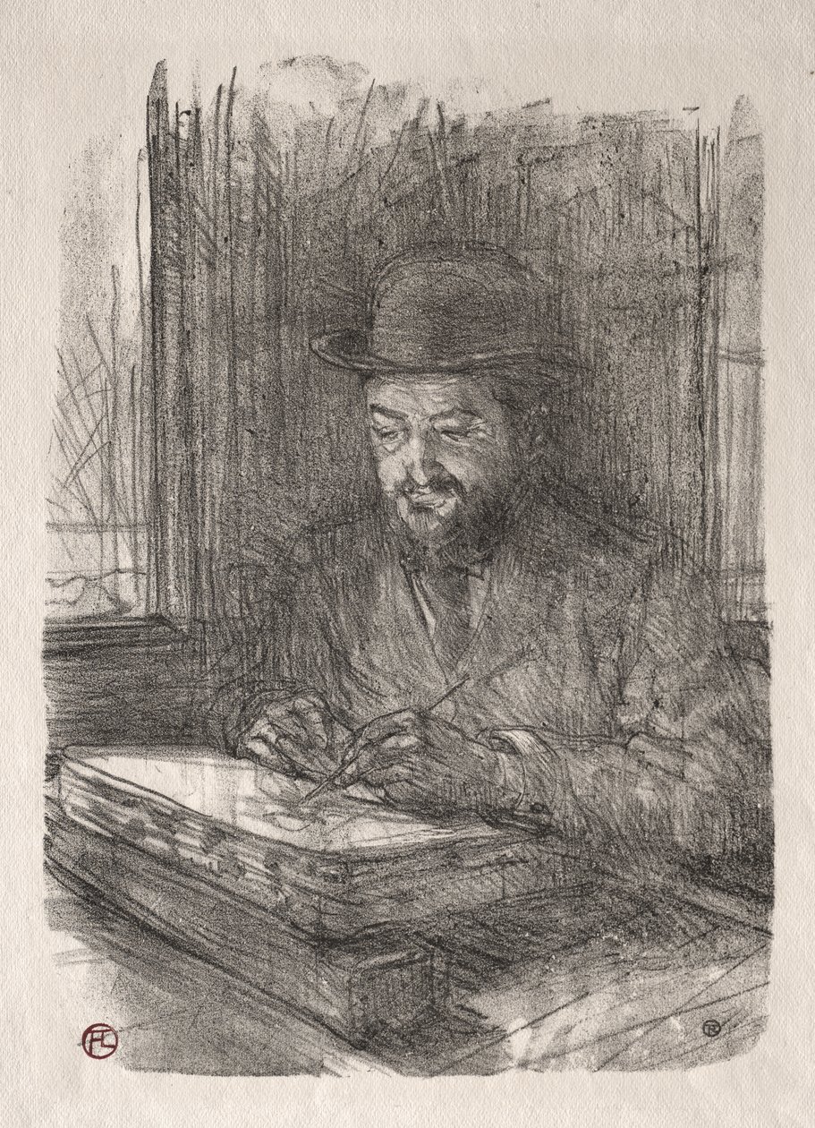 O bom litógrafo de Henri de Toulouse-Lautrec