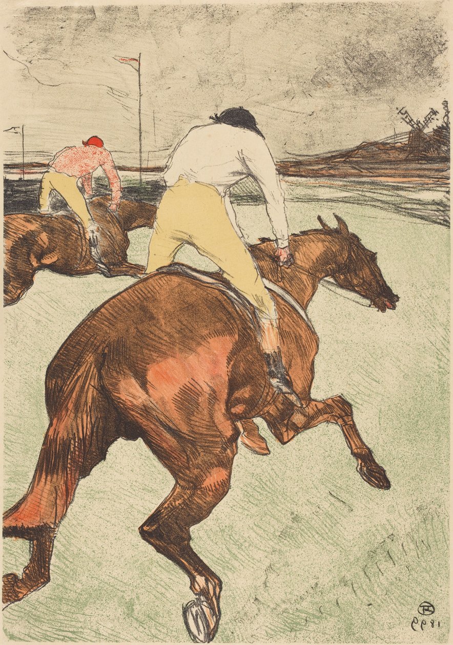 O jóquei de Henri de Toulouse-Lautrec