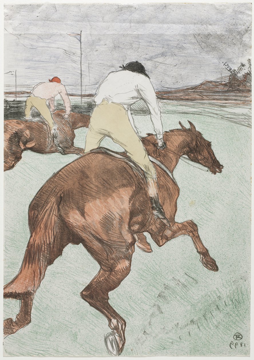 O jóquei de Henri de Toulouse-Lautrec