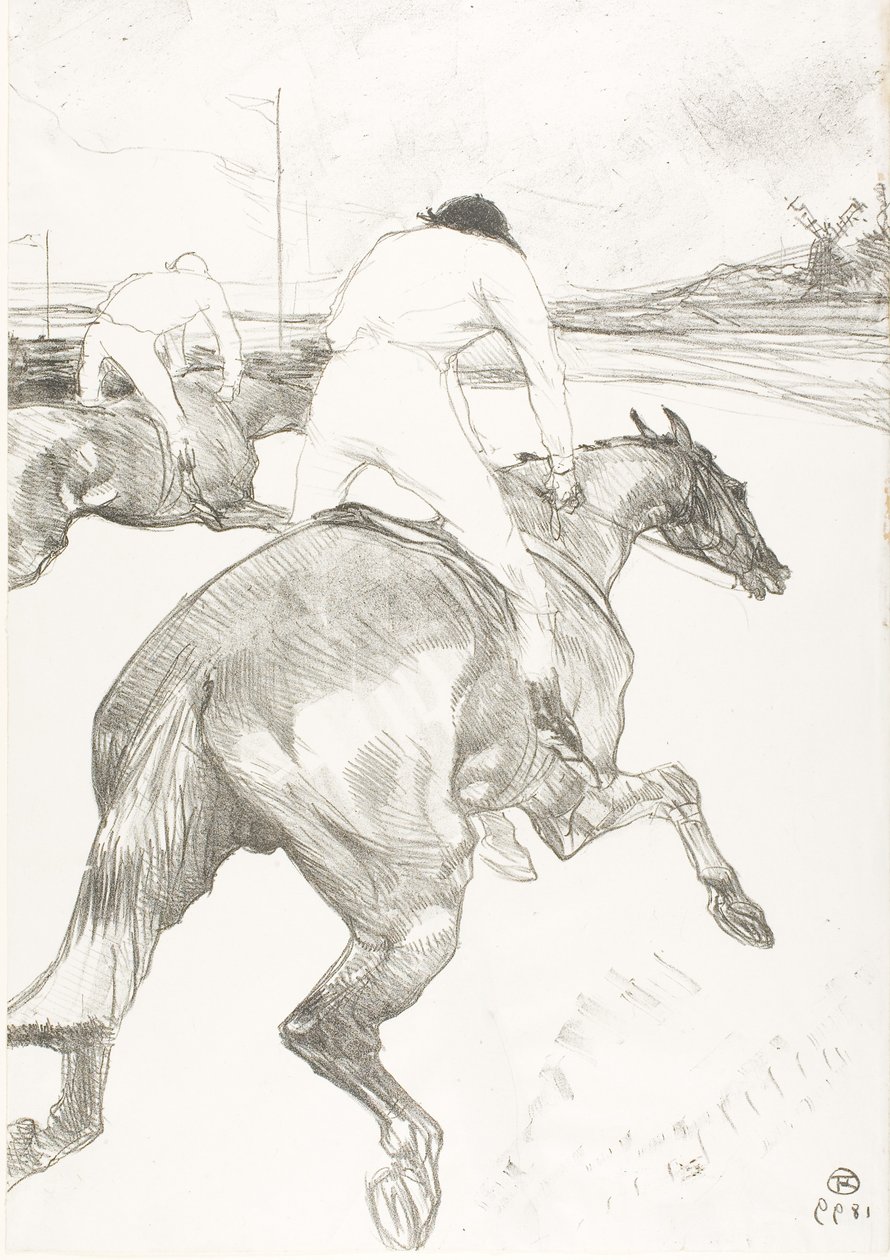 O jóquei de Henri de Toulouse-Lautrec