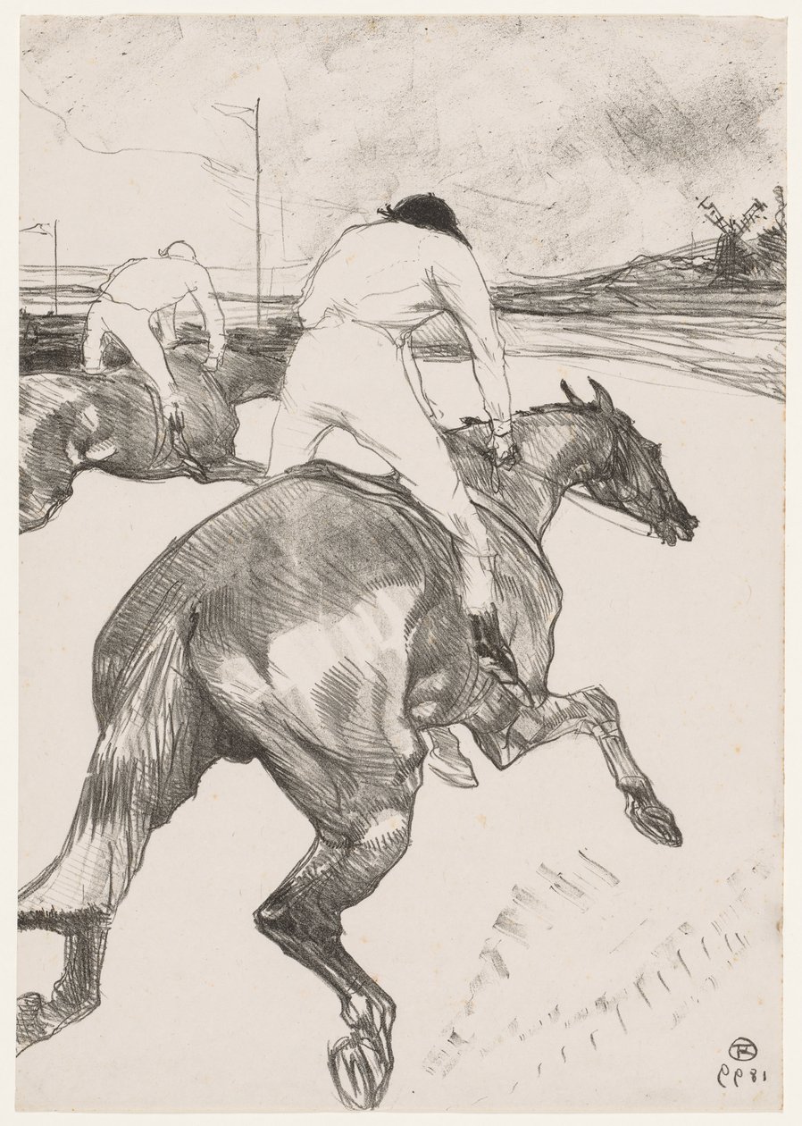 O jóquei de Henri de Toulouse-Lautrec