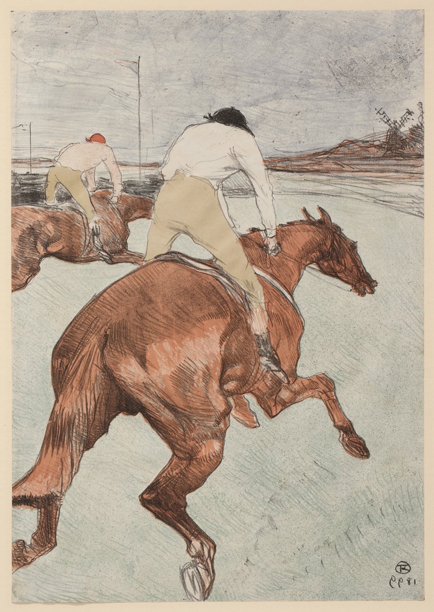 O jóquei de Henri de Toulouse-Lautrec