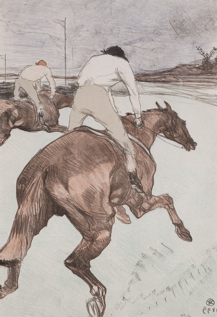 O jóquei de Henri de Toulouse Lautrec