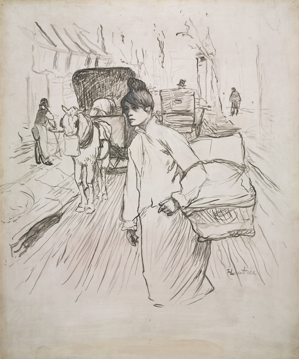 A Lavadeira de Henri de Toulouse-Lautrec