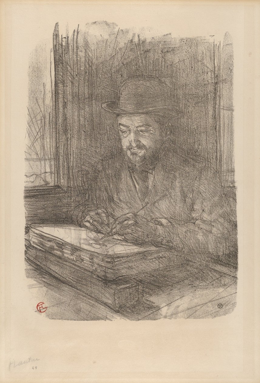 O mestre impressor: Adolphe Albert de Henri de Toulouse-Lautrec