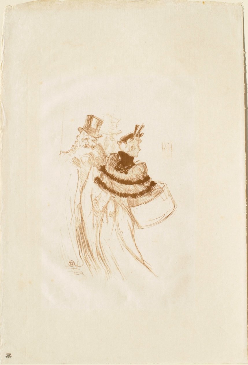 Os velhos senhores de Henri de Toulouse-Lautrec