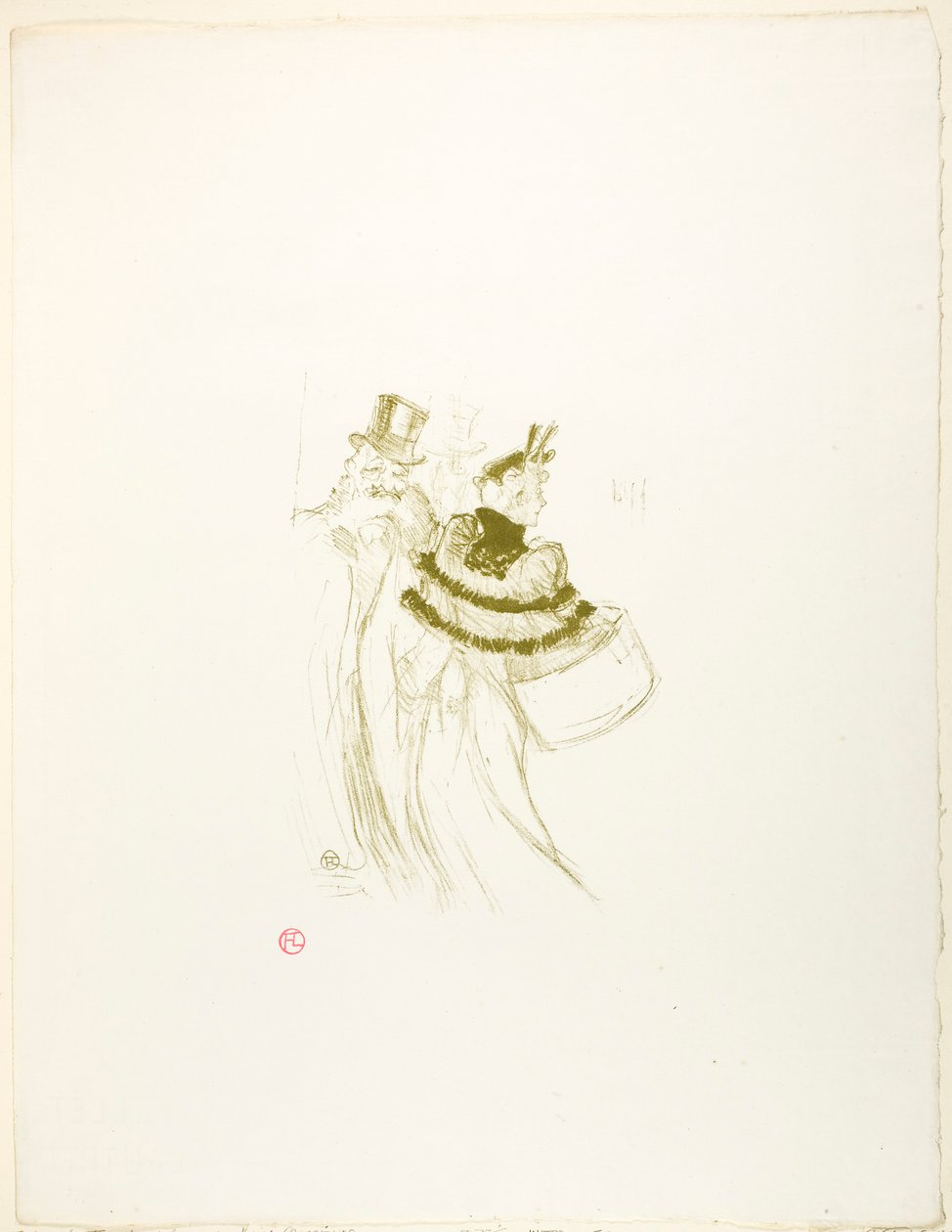 Os velhos senhores de Henri de Toulouse-Lautrec