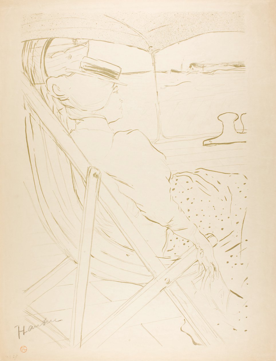O Passageiro na Cabine 54—Um Cruzeiro de Henri de Toulouse-Lautrec