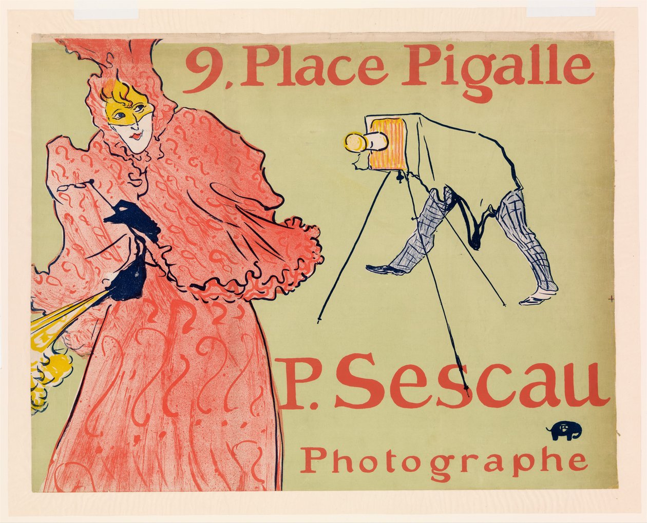 Der Fotograf Sescau de Henri de Toulouse-Lautrec