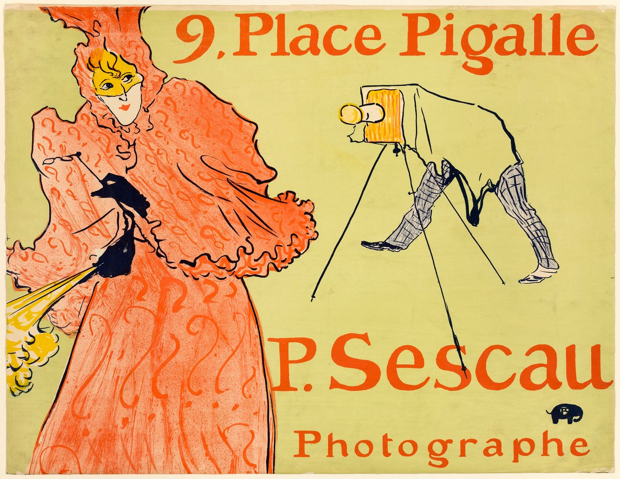O Fotógrafo Sescau de Henri de Toulouse-Lautrec