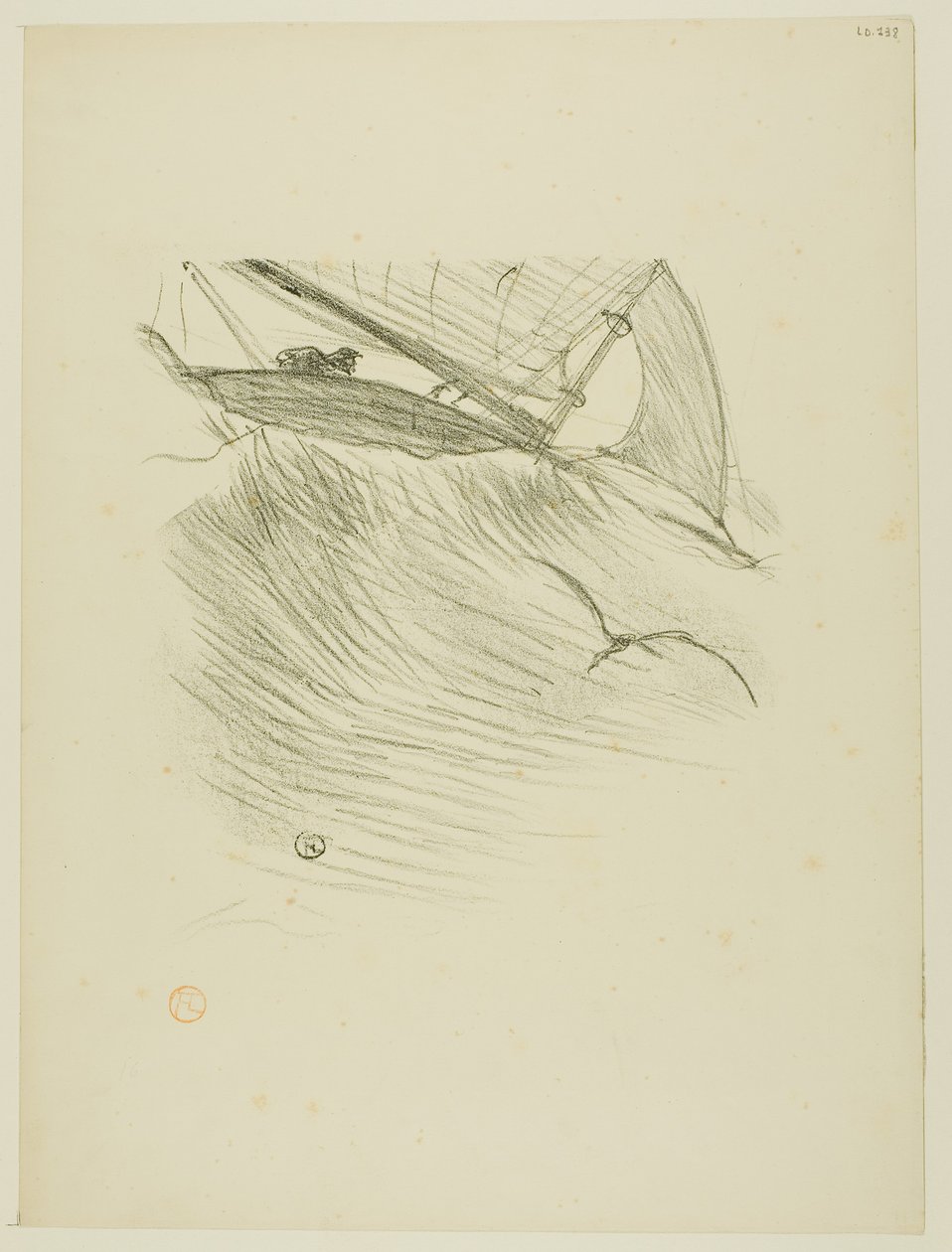 As andorinhas do mar, de Melodies de Désiré Dihau de Henri de Toulouse-Lautrec