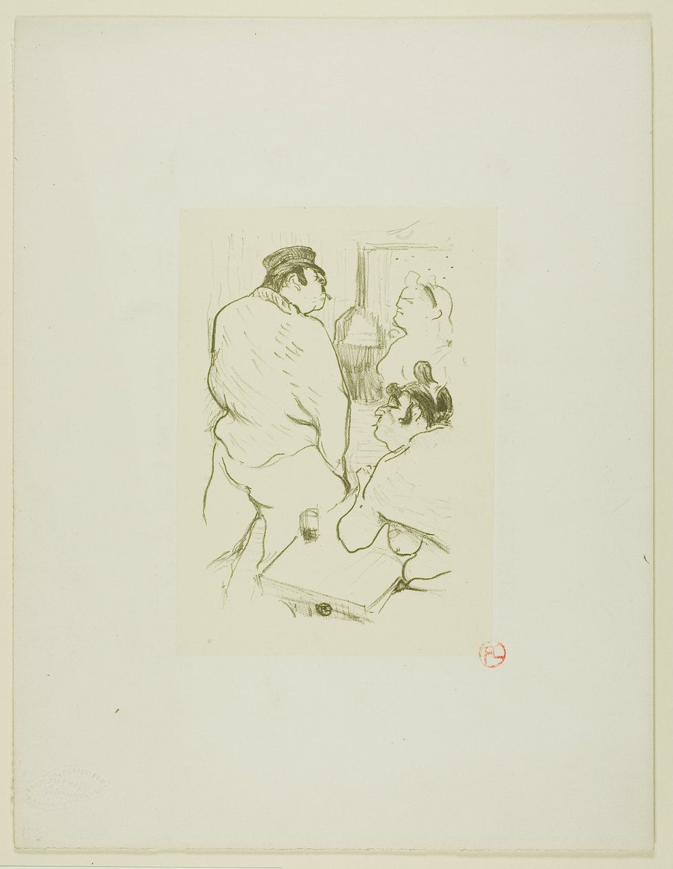 O terror de Grenelle de Henri de Toulouse-Lautrec