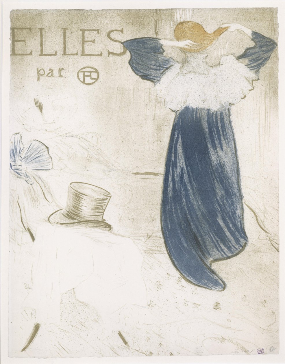 Capa do episódio «Elles» de Henri de Toulouse-Lautrec
