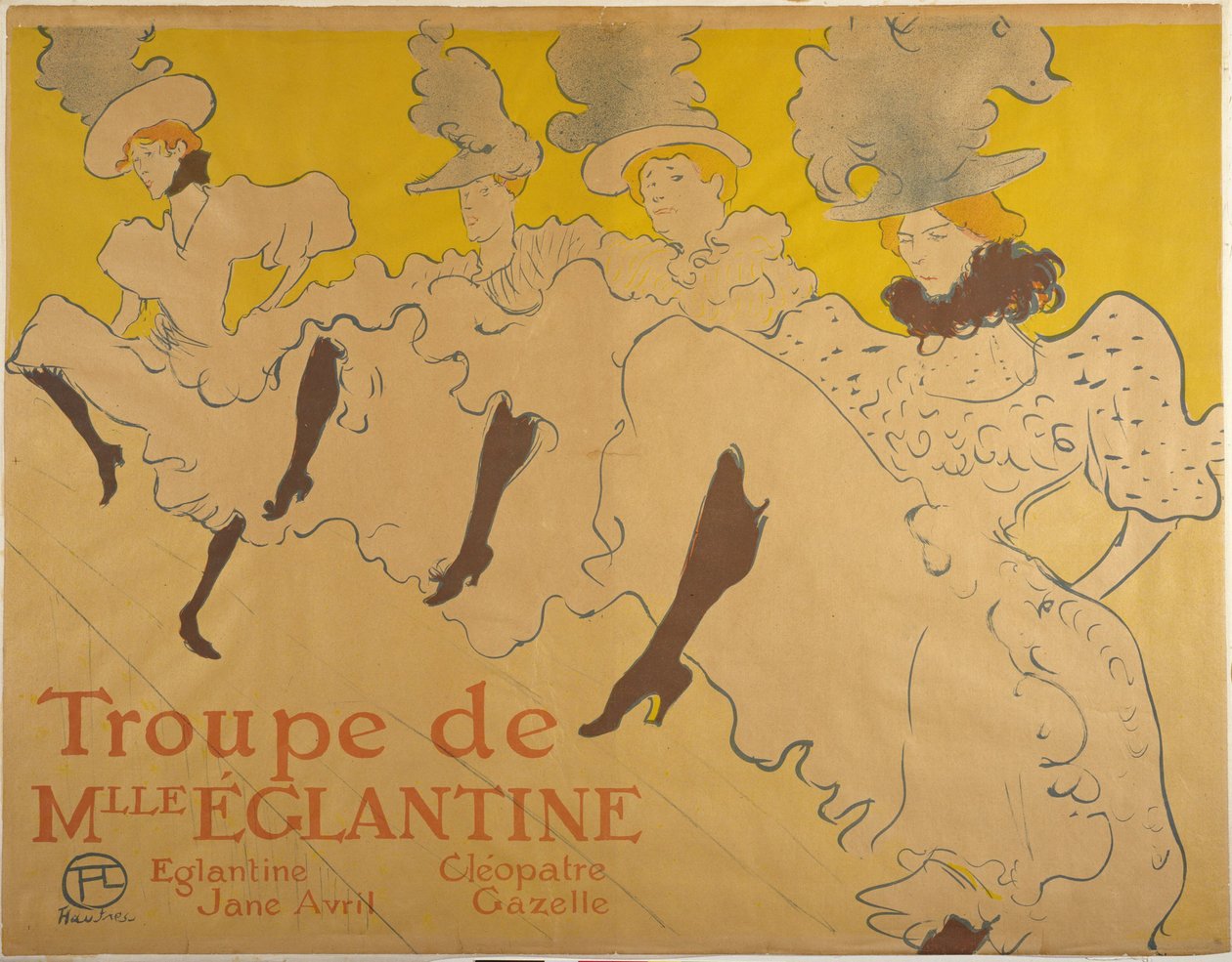 Companhia de Mlle Églantine de Henri de Toulouse-Lautrec
