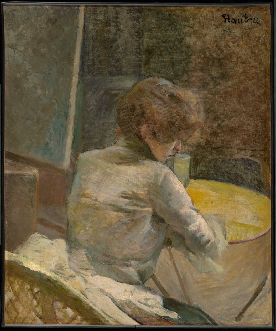 À espera de Henri de Toulouse-Lautrec