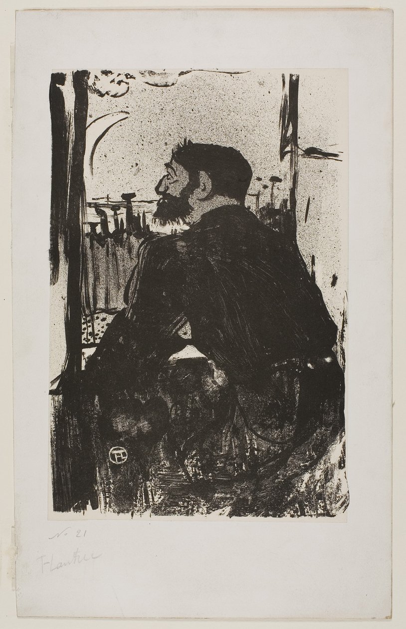 noite clara de Henri de Toulouse-Lautrec
