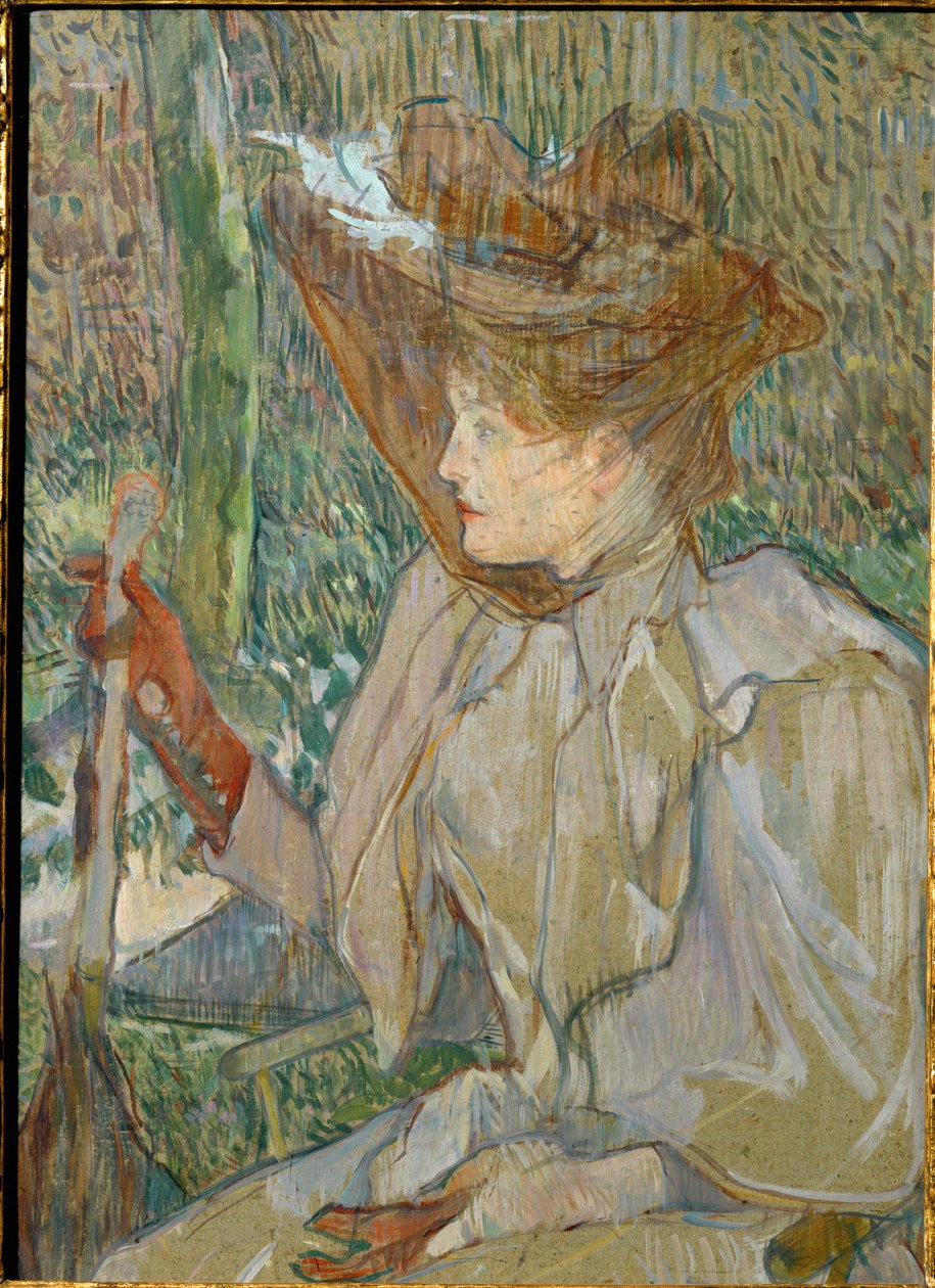 Mulher com luvas de Henri de Toulouse-Lautrec