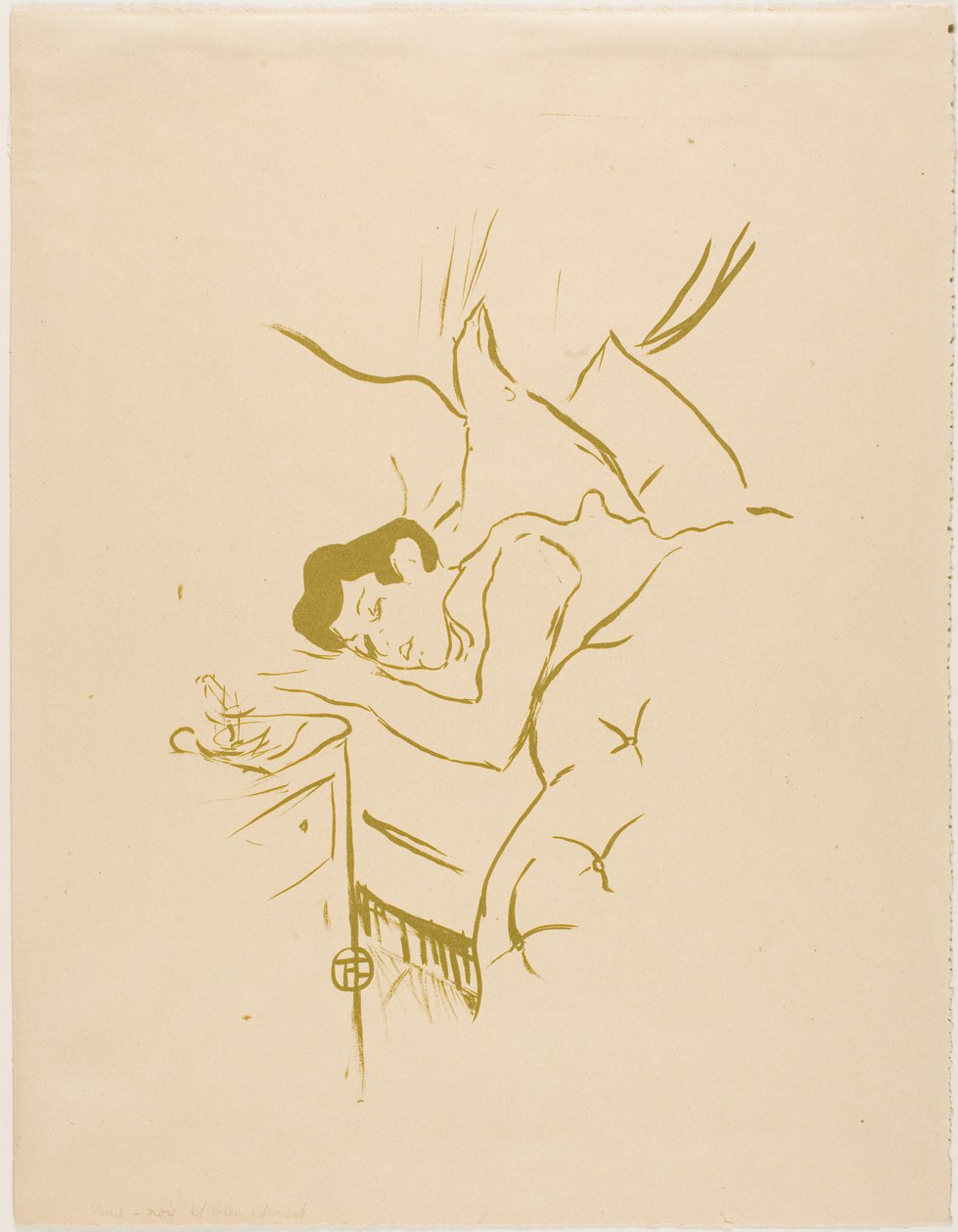 Sua boca de Henri de Toulouse-Lautrec