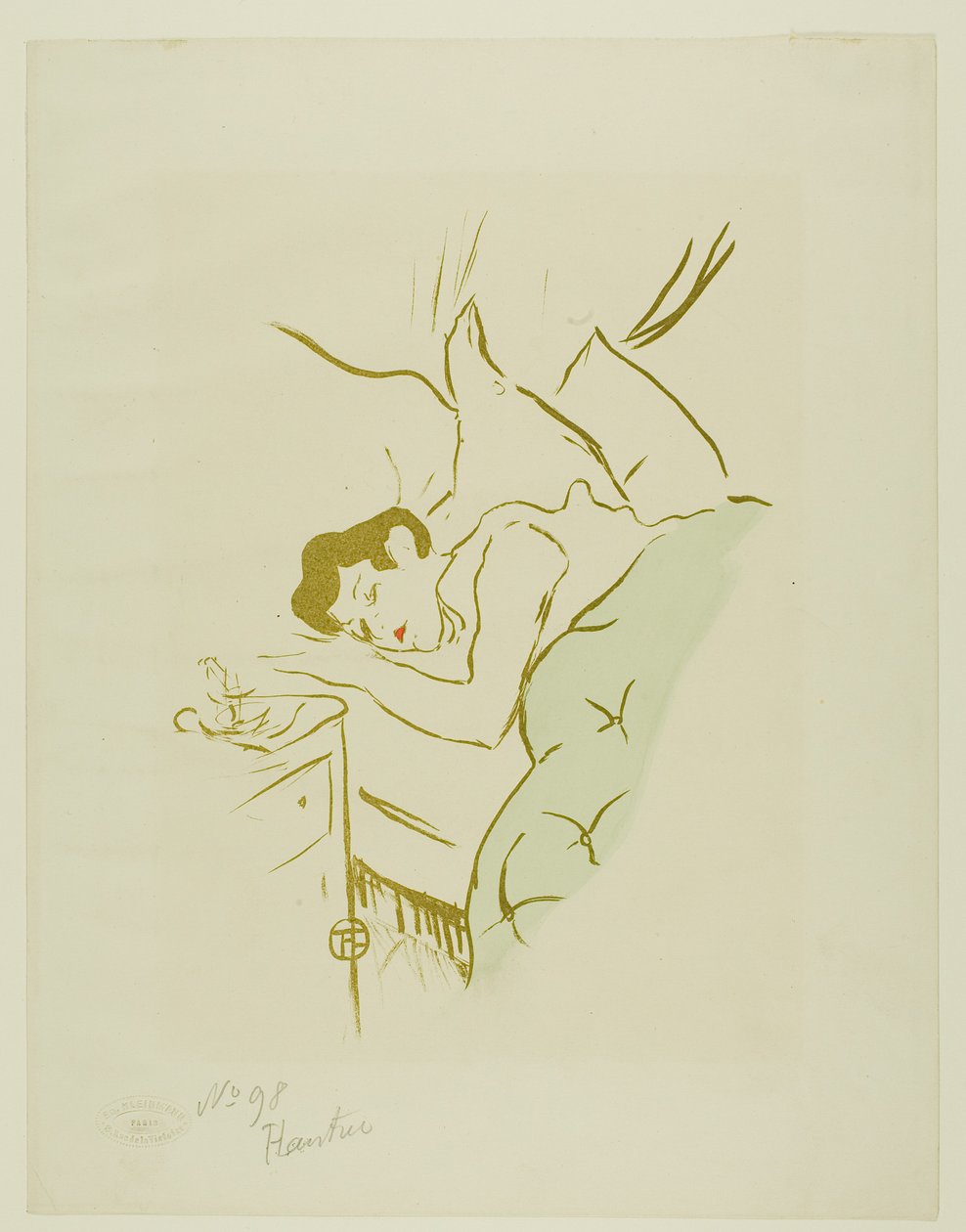 Sua boca de Henri de Toulouse-Lautrec