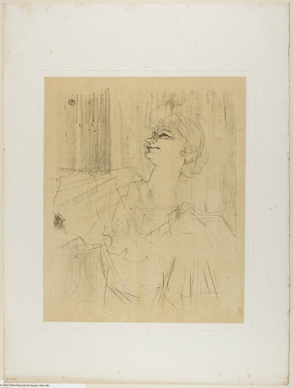 Yvette Guilbert—A Menilmontant de Bruant, de Yvette Guilbert de Henri de Toulouse-Lautrec