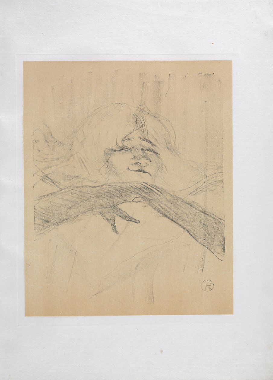 Série Yvette Guilbert-Inglês: Linger Longer Loo de Henri de Toulouse-Lautrec
