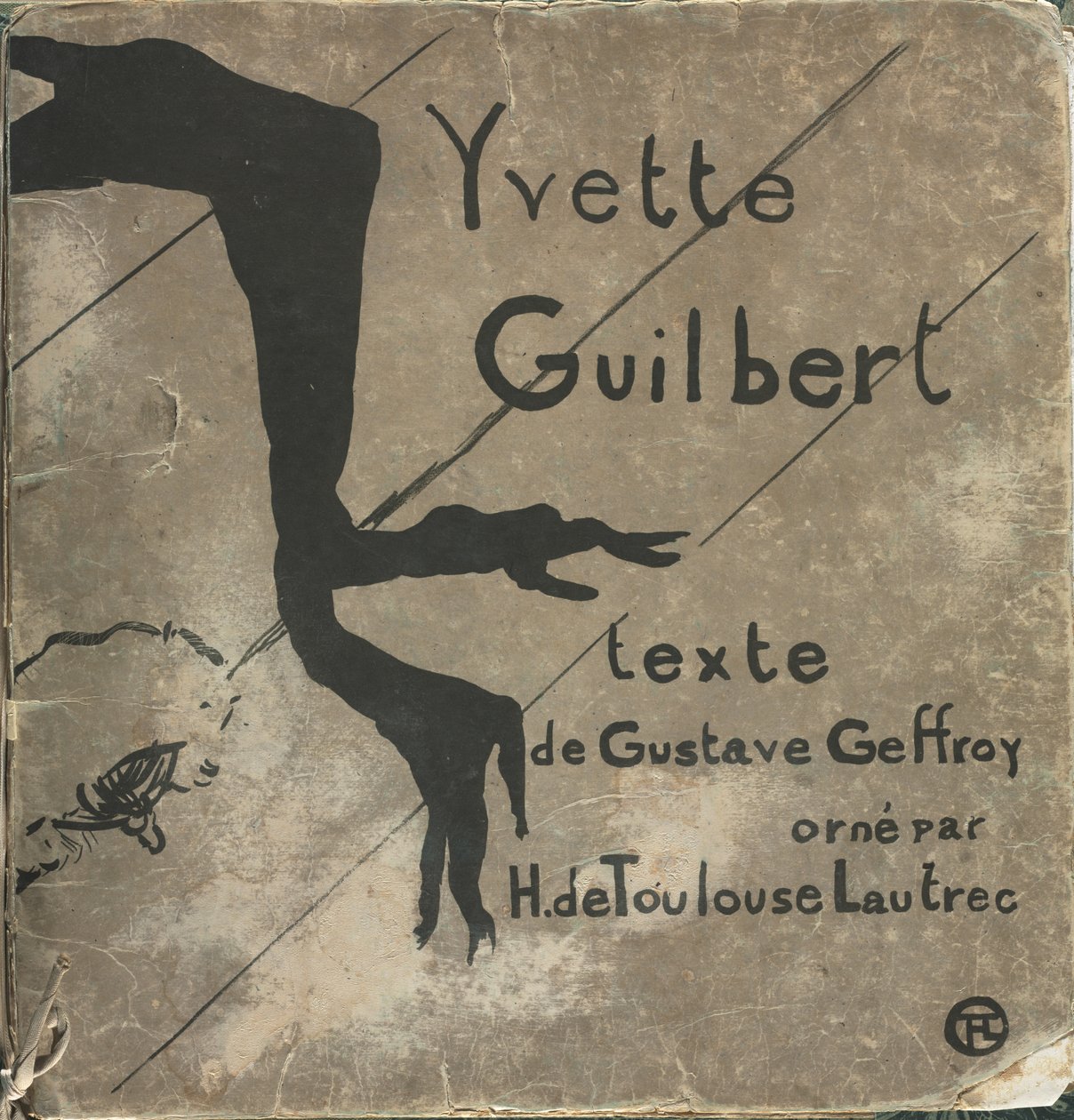 Série Yvette Guilbert-French: Capa de Henri de Toulouse-Lautrec