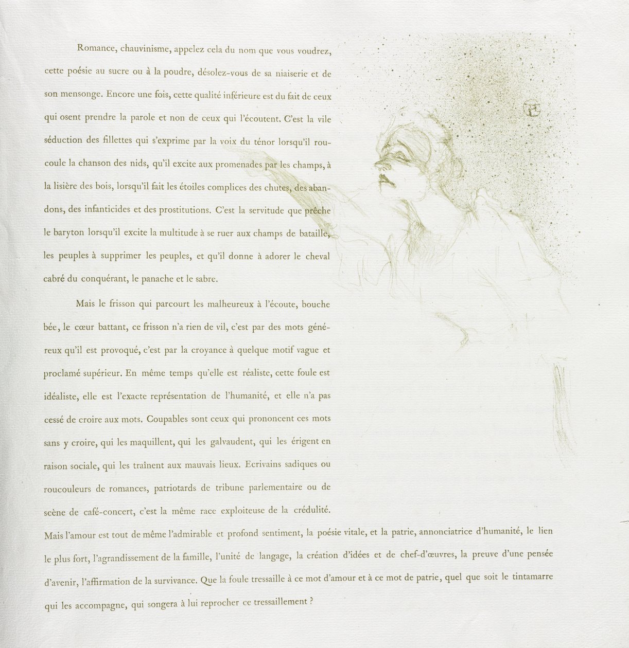Série Yvette Guilbert-French: No. 12 de Henri de Toulouse-Lautrec