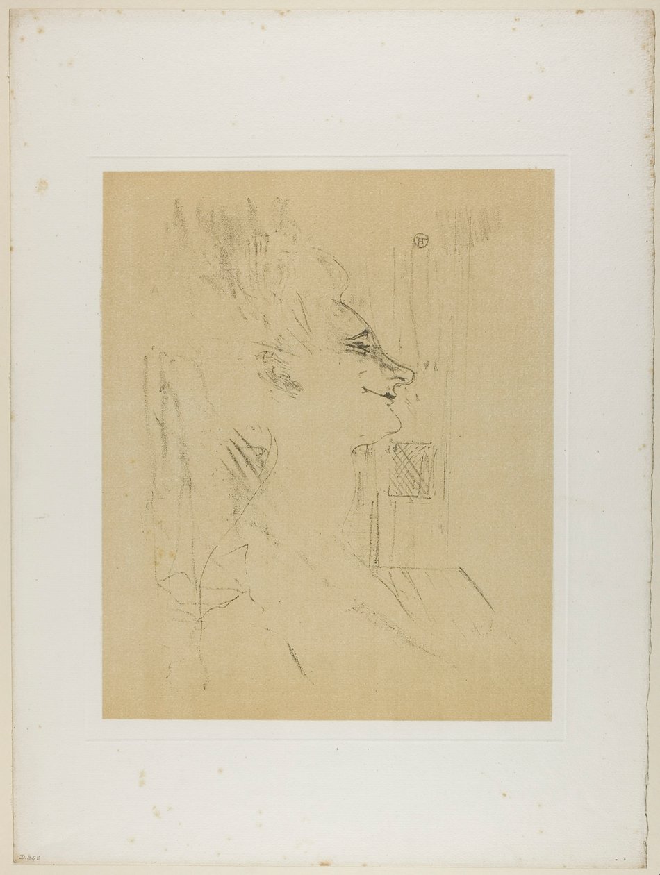 Yvette Guilbert—Soularde, de Yvette Guilbert de Henri de Toulouse-Lautrec