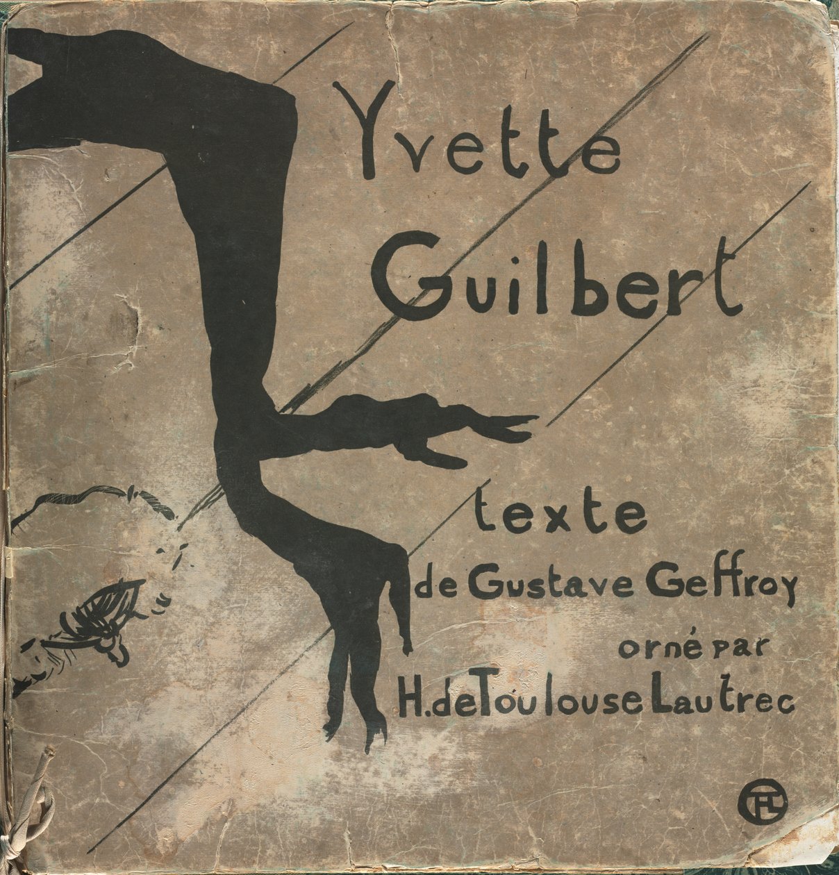 Yvette Guilbert - Série Francesa de Henri de Toulouse-Lautrec