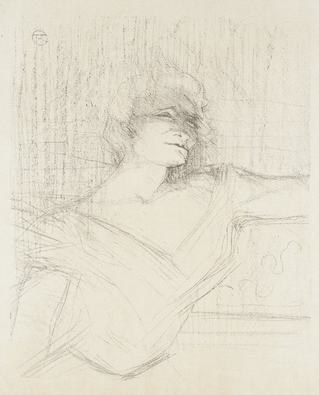 Yvette Guilbert, «Dans la Glu» de Henri de Toulouse-Lautrec