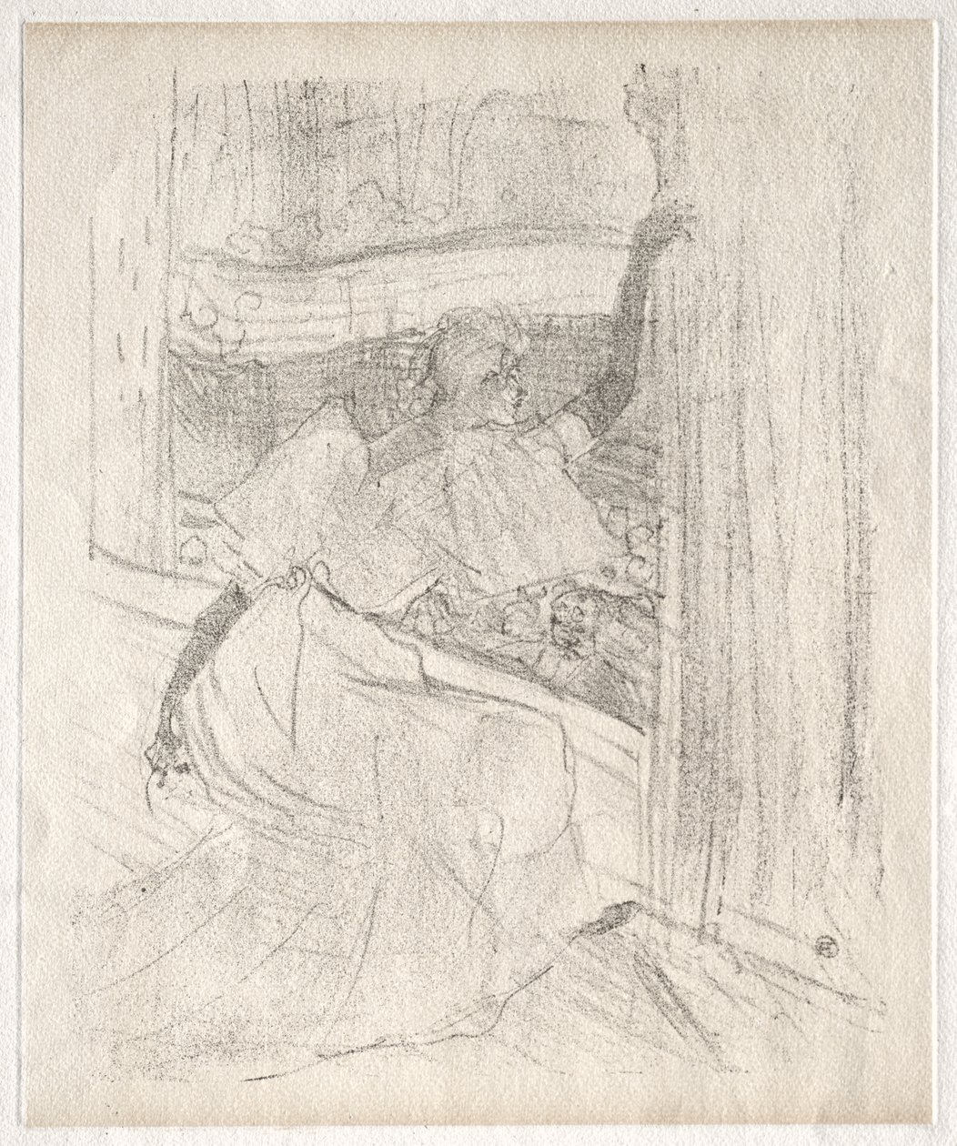 Yvette Guilbert: Saudando o público de Henri de Toulouse-Lautrec