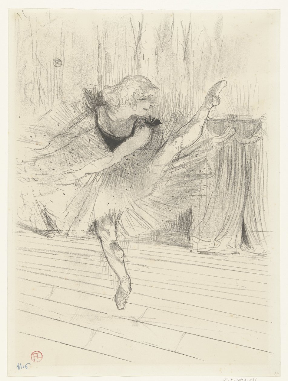 Portret van danseres Ida Heath
Ida Heath bailarina inglesa de Henri de Toulouse Lautrec (signed by artist)