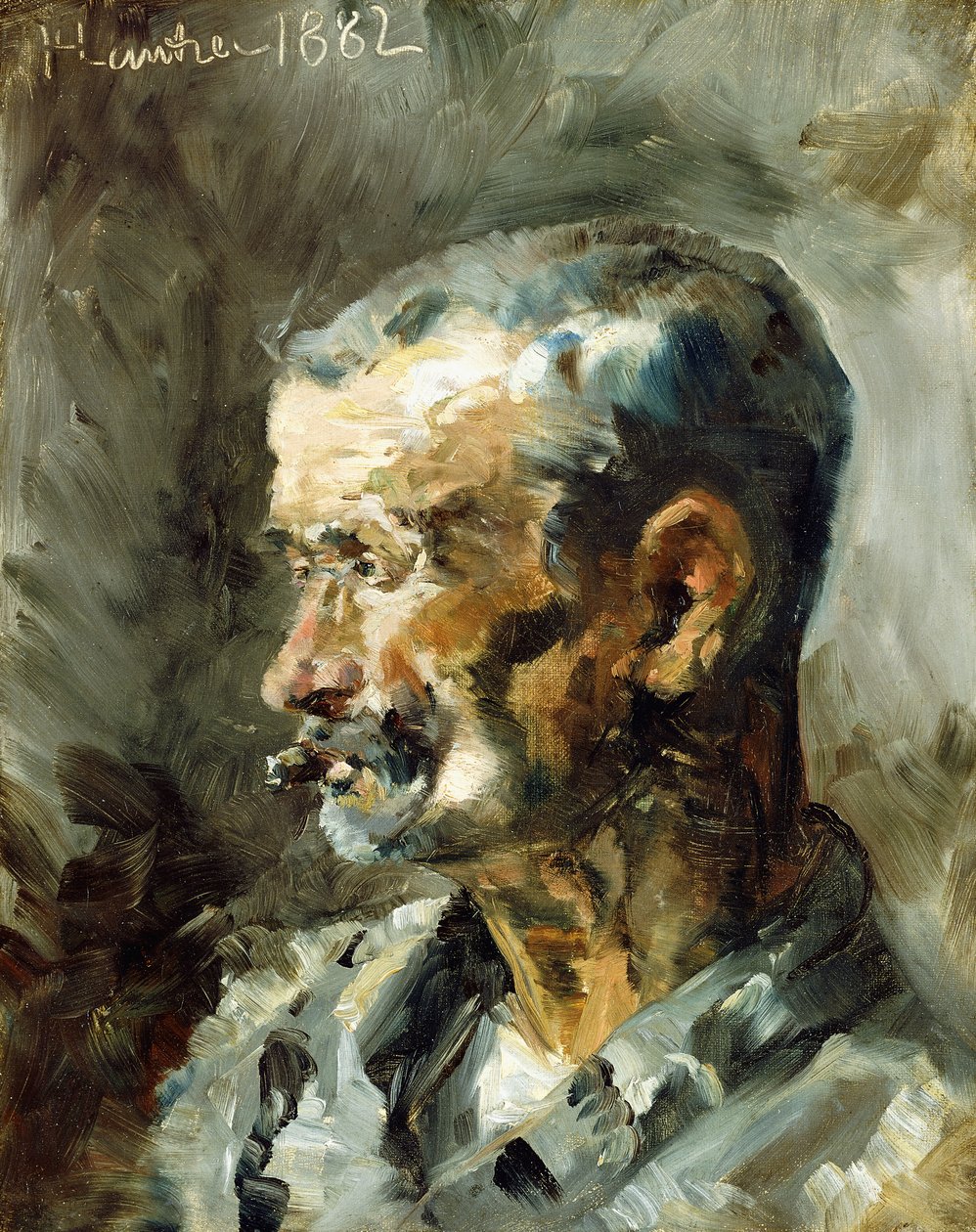 Um trabalhador em Ceyleran, 1882 de Henri de Toulouse Lautrec