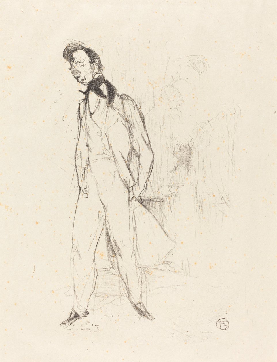 Adolphe ou o jovem triste Adolphe ou o jovem triste, 1894. de Henri de Toulouse Lautrec