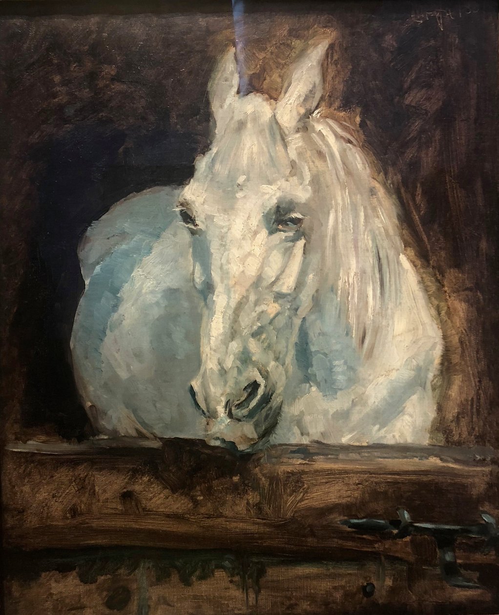 Albertina 2018 Henri de Toulouse-Lautrec O Cavalo Branco Gazela de Henri de Toulouse Lautrec