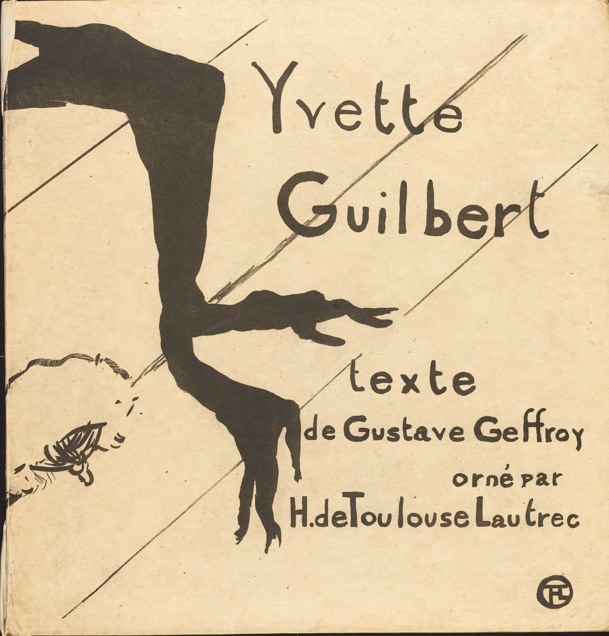 Capa do álbum, 1894. de Henri de Toulouse Lautrec