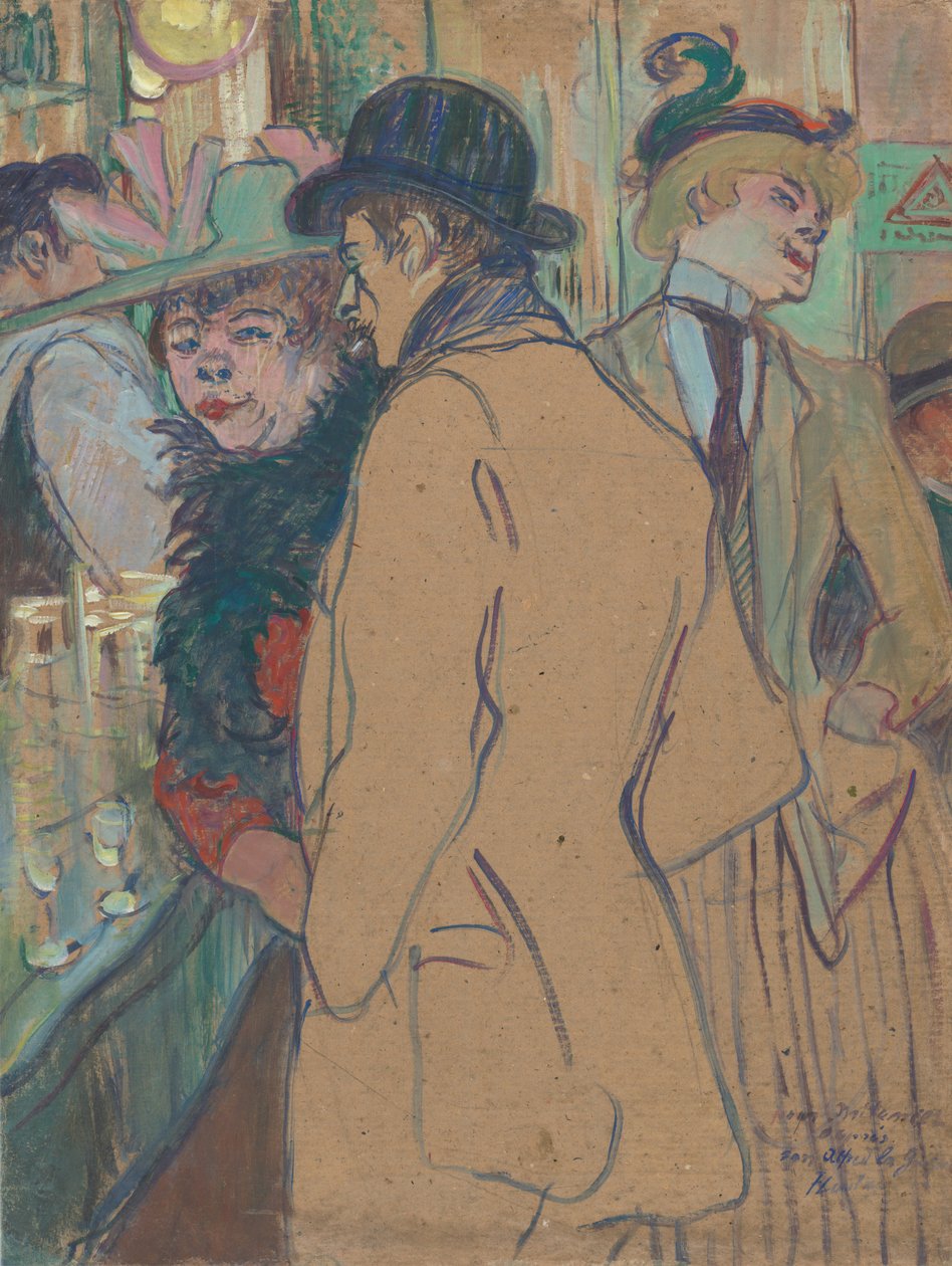 Alfred la Guigne, 1894. de Henri de Toulouse Lautrec