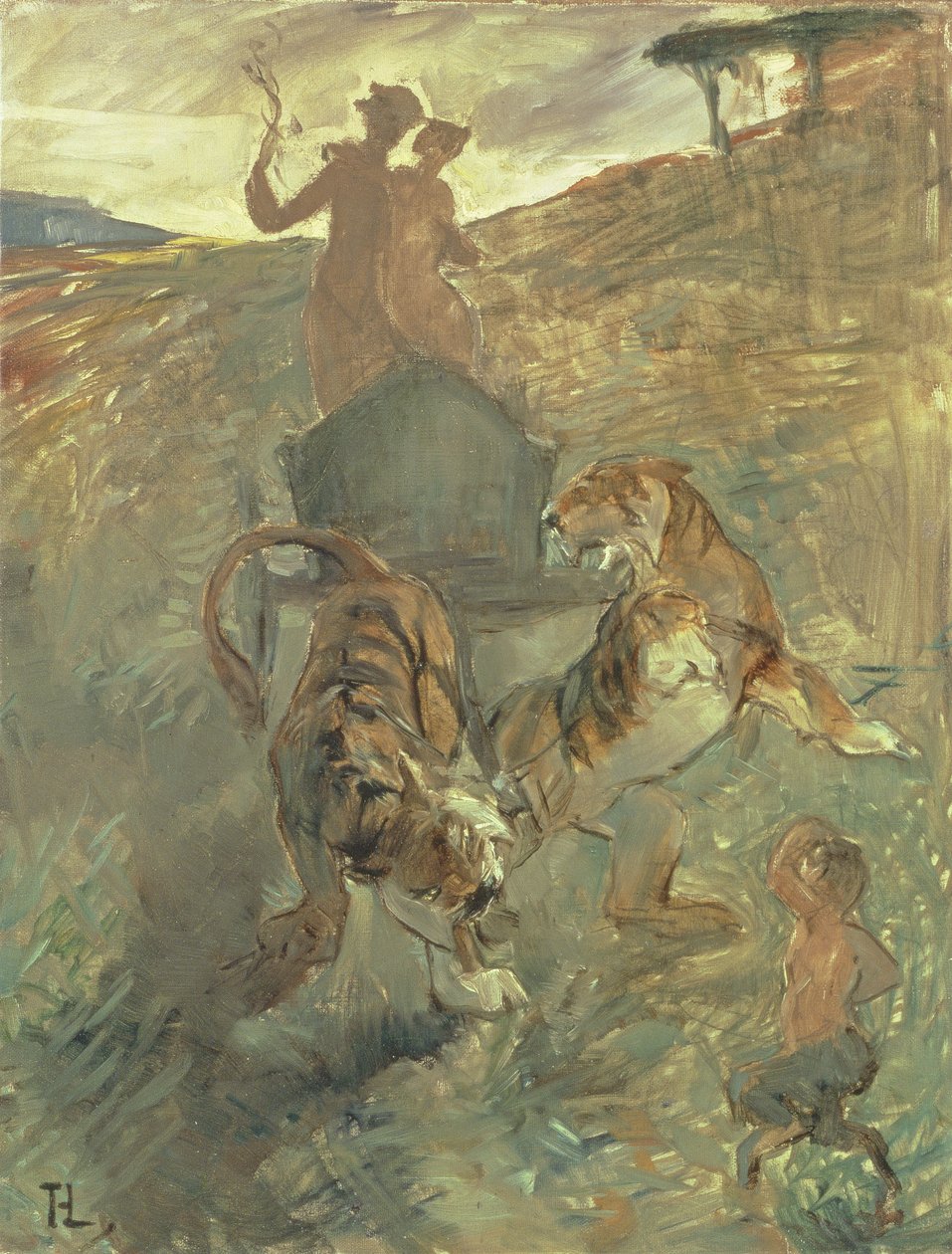Alegoria, a primavera da vida, 1883 de Henri de Toulouse Lautrec