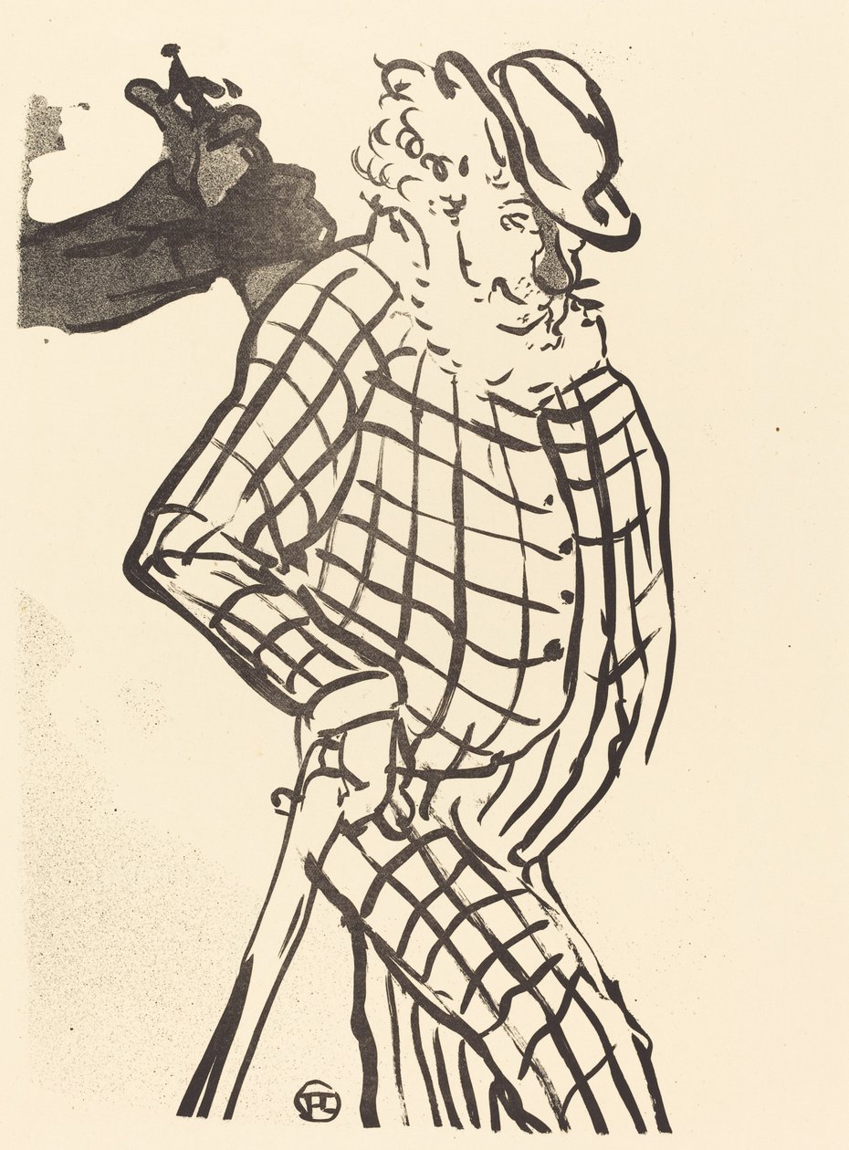 cantor americano de Henri de Toulouse Lautrec