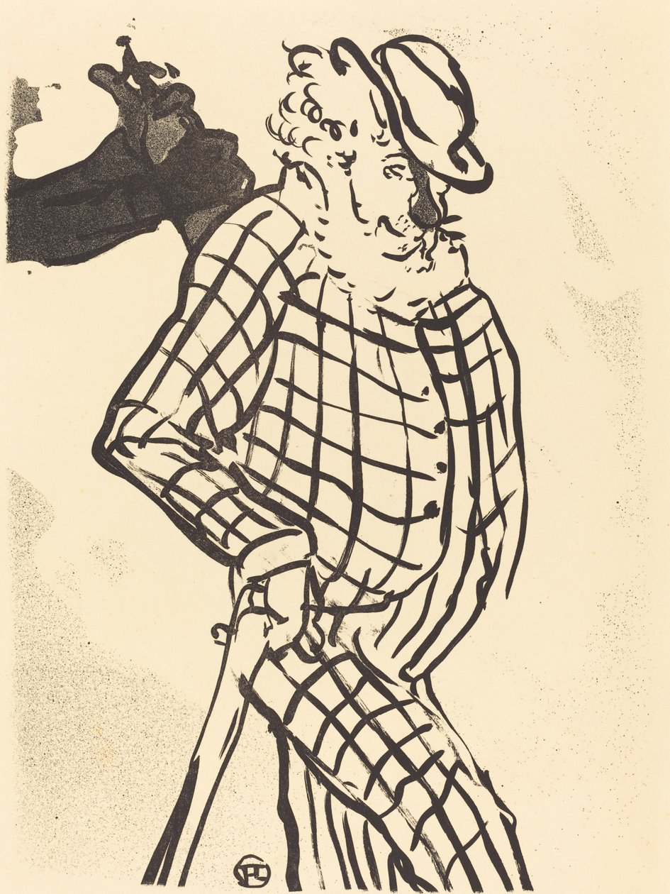 cantor americano de Henri de Toulouse Lautrec