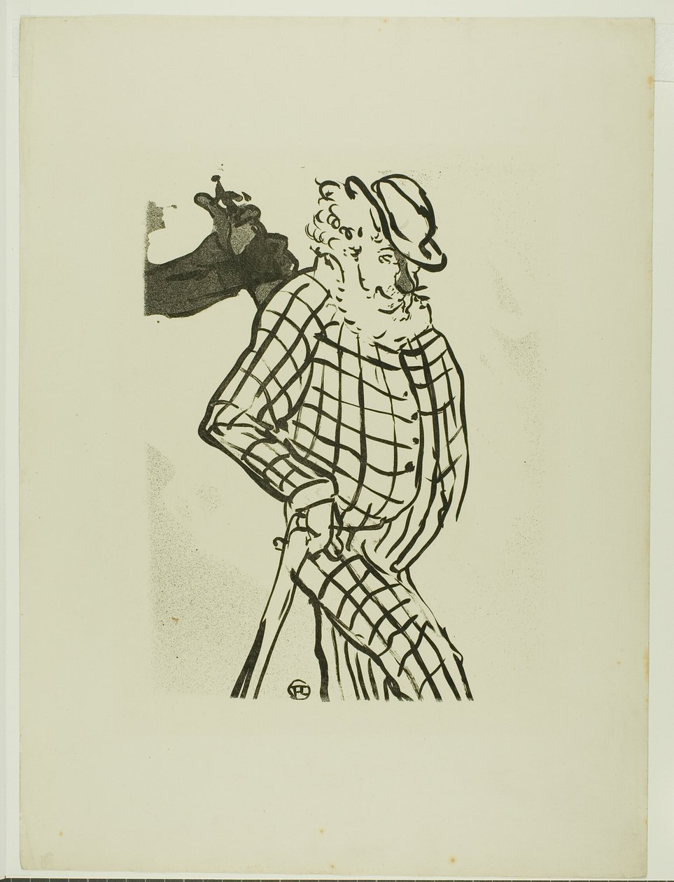 Cantor americano, de Le Café-Concert de Henri de Toulouse Lautrec