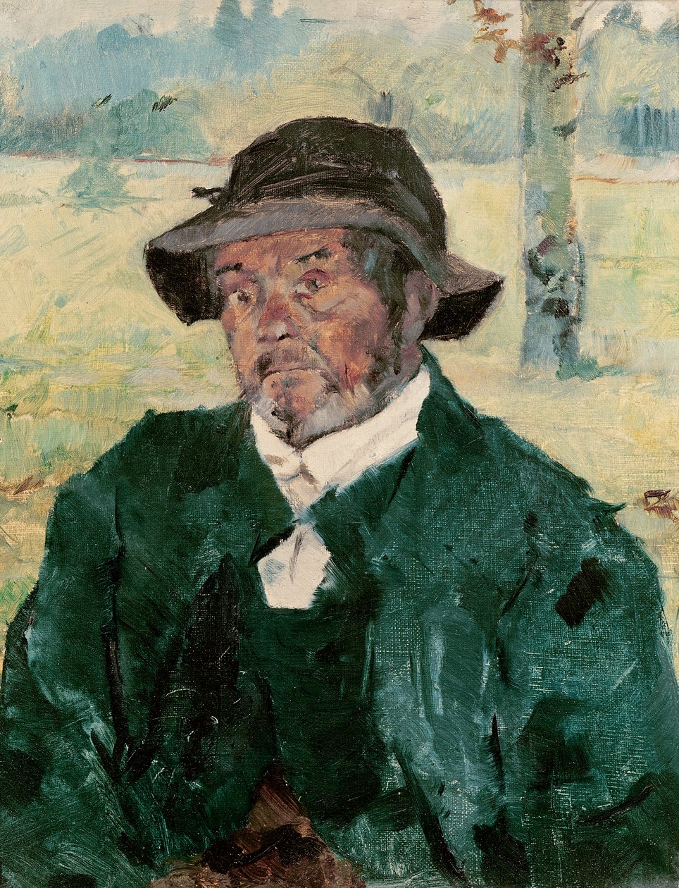 Um homem velho, Celeyran de Henri de Toulouse Lautrec