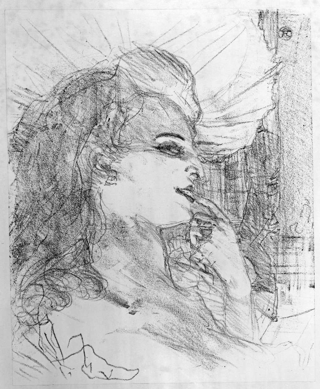 Anna Held, 1898 de Henri de Toulouse Lautrec