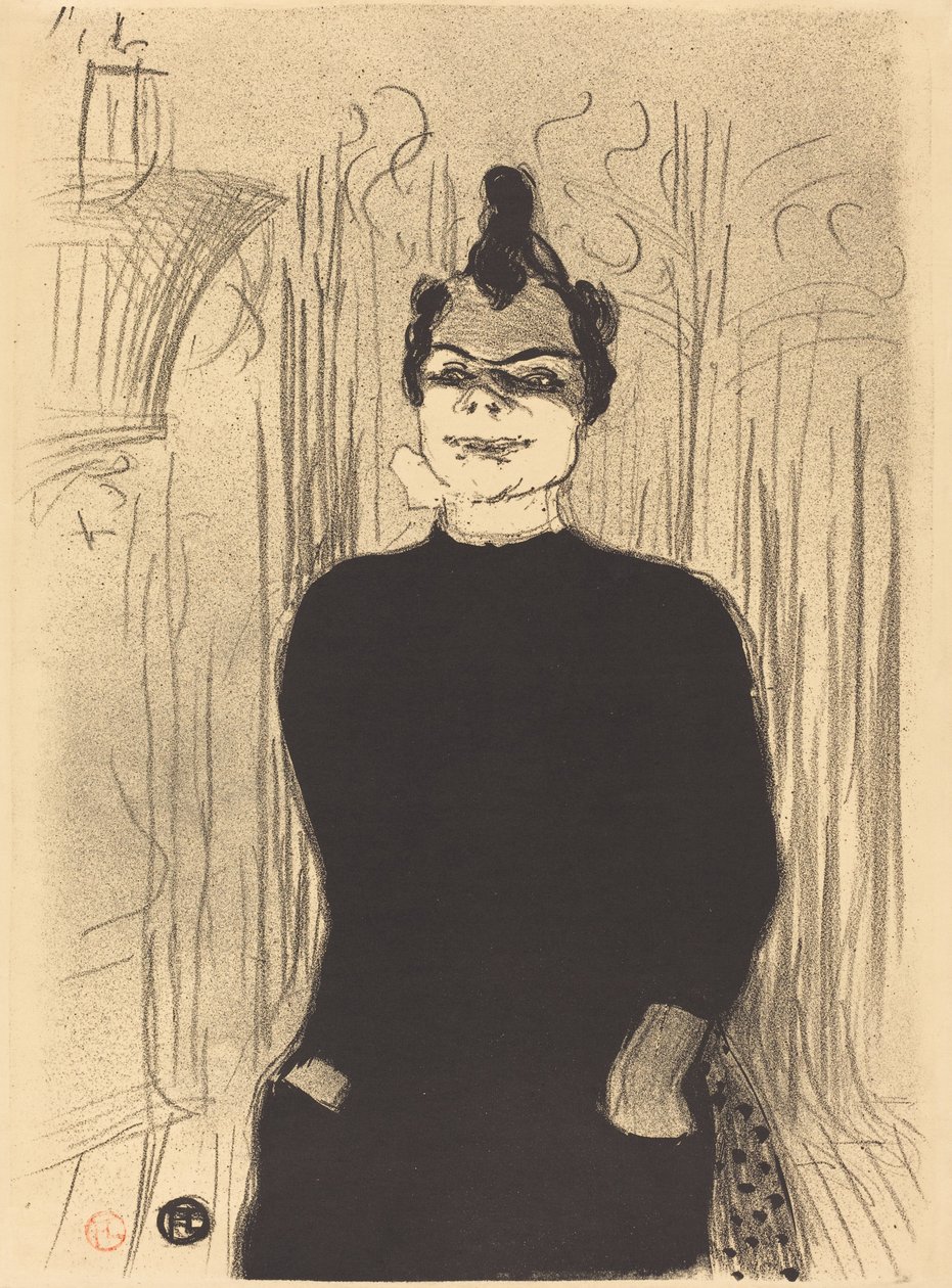 Em La Gaiete Rochechouart: Nicolle (Em La Gaieté Rochechouart: Nicolle) de Henri de Toulouse Lautrec